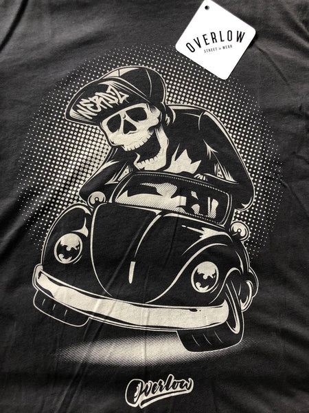 T-shirt Skull Bug - Overlow Streetwear