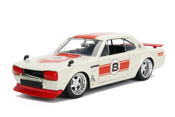1971 Nissan Skyline GT-R (KPGC10) 1:24 - Jada Toys - Collectibles Modellismo