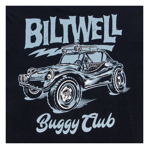 T-shirt Buggy Nera Black - Biltwell  - Kustom & American Brands
