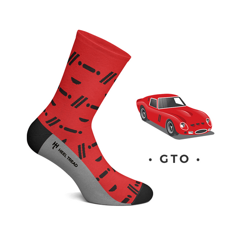 Calze Socks GTO Ferrari 250 - Heel Tread