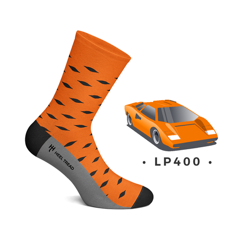 Calze Socks LP400 Lamborghini Countach - Heel Tread