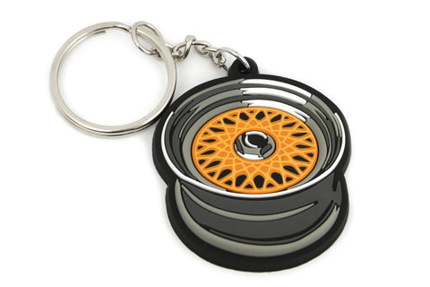 BBS RS Wheel Cerchio Silikon PVC Portachiavi Keyrings - Car Keychains