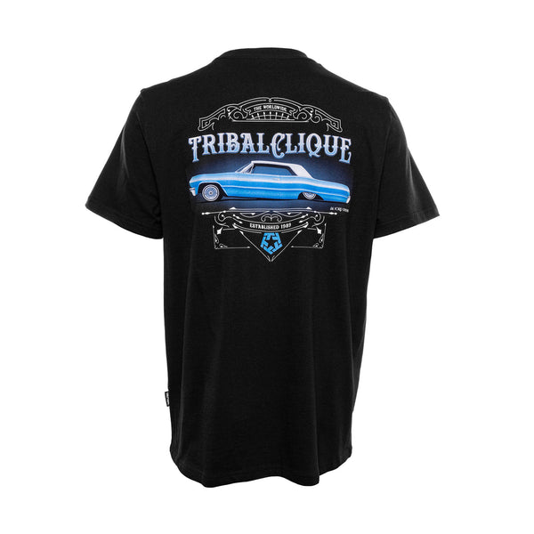 Tribal Impala by J.M.Ford Black Nera T-Shirt - Tribal Gear