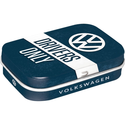 Scatolina con Mentine Volkswagen Drivers Only 6x4x1,7 - Nostalgic Motor Art Merchandize