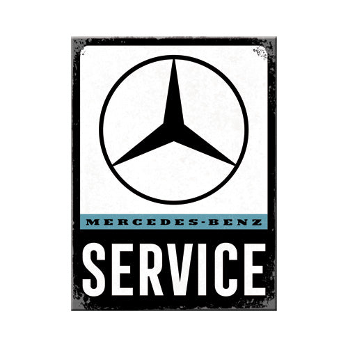 Magnete Mercedes-Benz Service 6x8 - Nostalgic Motor Art Merchandize
