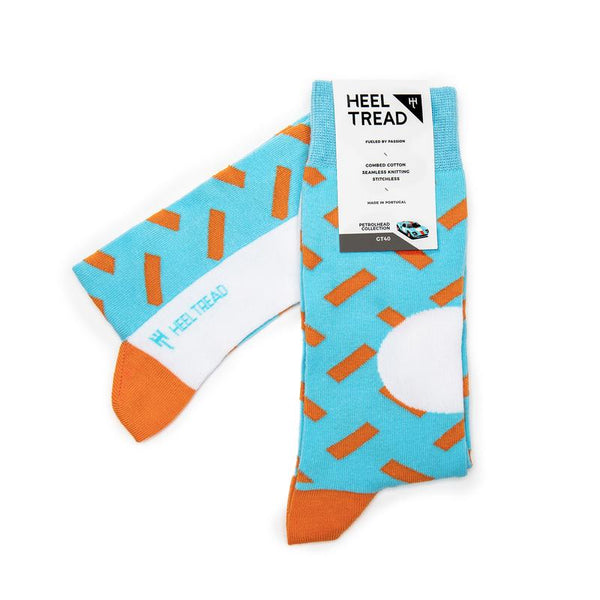 Calze Socks Ford GT40 Gulf - Heel Tread