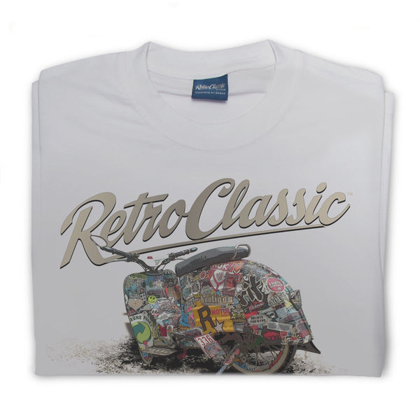 T-shirt The Rat Crew Simson Motorcycle Grey Grigia - Retro Classic Clothing