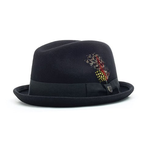 Cap Brixton Gain Fedora Hat - Kustom & American Brands