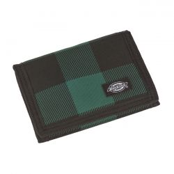 Dickies Portafoglio Pine Green Tartan Wallet - Kustom & American Brands
