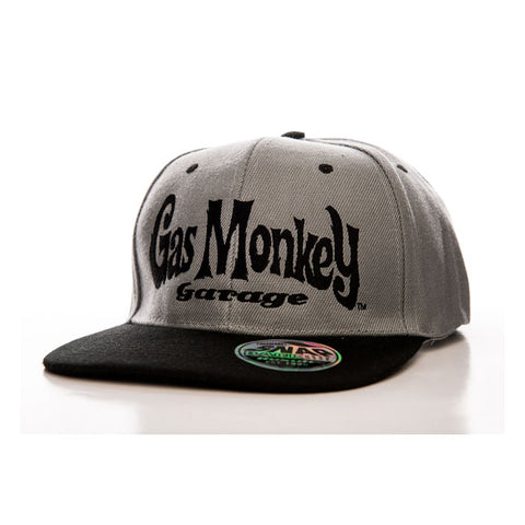 Snapback Gas Monkey Garage GMG Round Logo - Kustom & American Brands