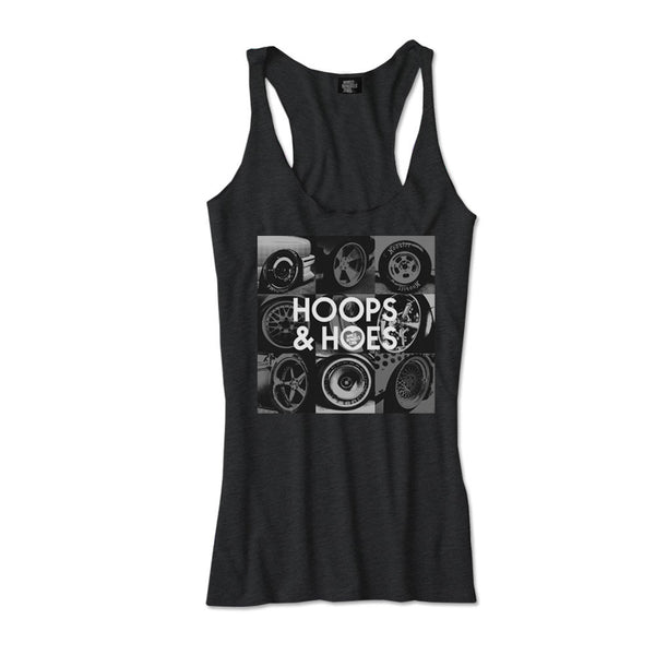 Hoops and Hoes Canotta Racerback Woman Wheel Whores Italia