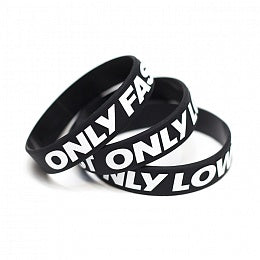 Bracciale Silicone "Only Fast Only Low" Wristband - CIAY Clothing