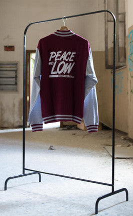 Felpa Sweatshirt College "Peace and Low" - Peace and Low Petrolhead Clothing