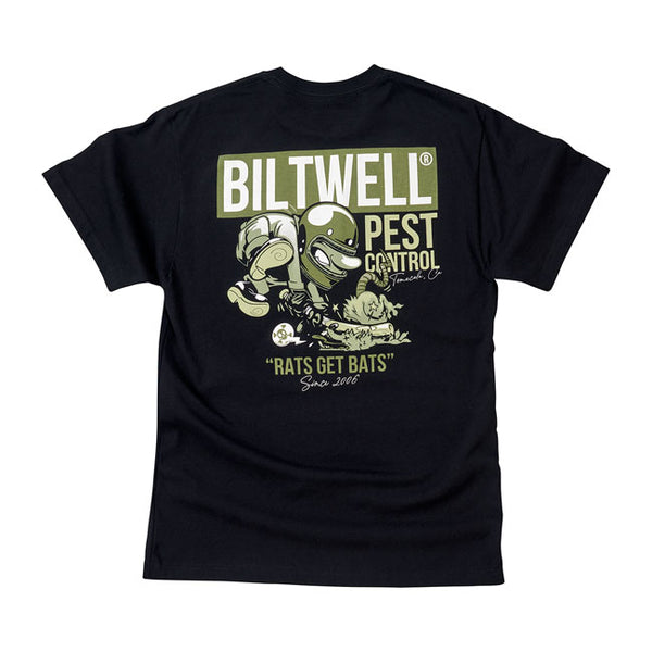 T-shirt Biltwell Rats Bats pocket - Kustom & American Brands