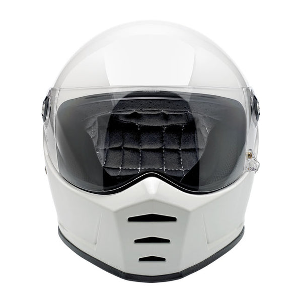 Casco Helmet LANE SPLITTER - Gloss White Bianco Lucido - Biltwell Inc.