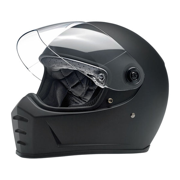 Casco Helmet LANE SPLITTER - Flat Black Nero Opaco - Biltwell Inc.