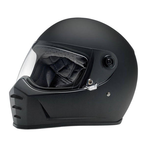 Casco Helmet LANE SPLITTER - Flat Black Nero Opaco - Biltwell Inc.
