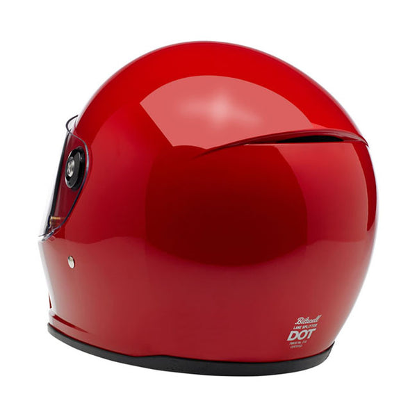 Casco Helmet LANE SPLITTER - Gloss Blood Red Rosso Sangue Lucido - Biltwell Inc.