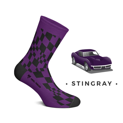 Calze Socks Stingray Chevrolet Corvette - Heel Tread