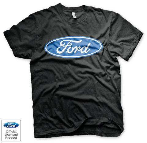 T-shirt Ford Logo Nera - Kustom & American Brands
