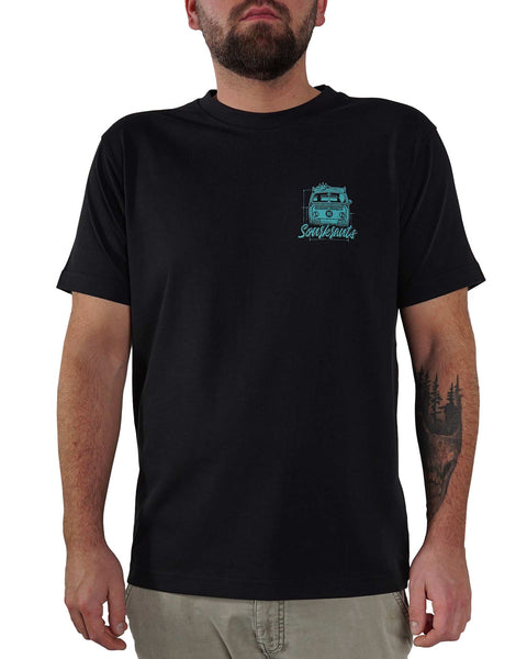 T-shirt Old Style Rolling Black Nera - Sourkrauts