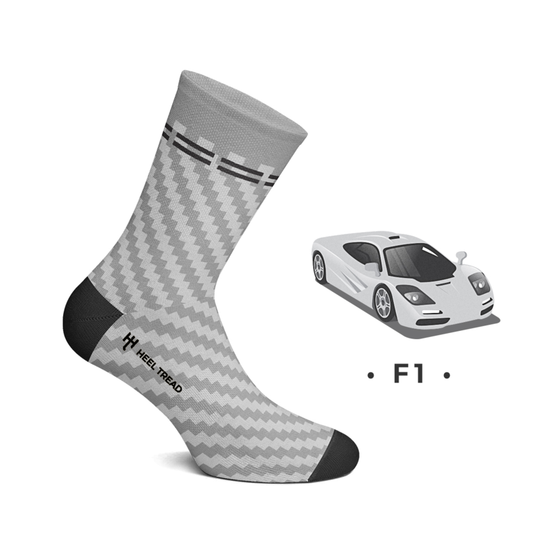 Calze Socks McLaren F1 Carbon - Heel Tread