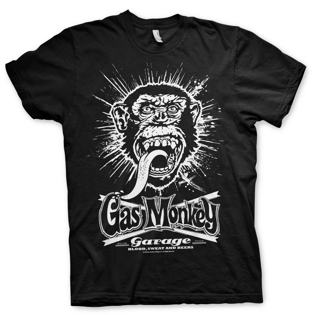 T-shirt Gas Monkey Garage Explosion - Kustom & American Brands