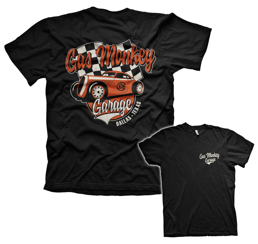 T-shirt Gas Monkey Garage Racing - Kustom & American Brands