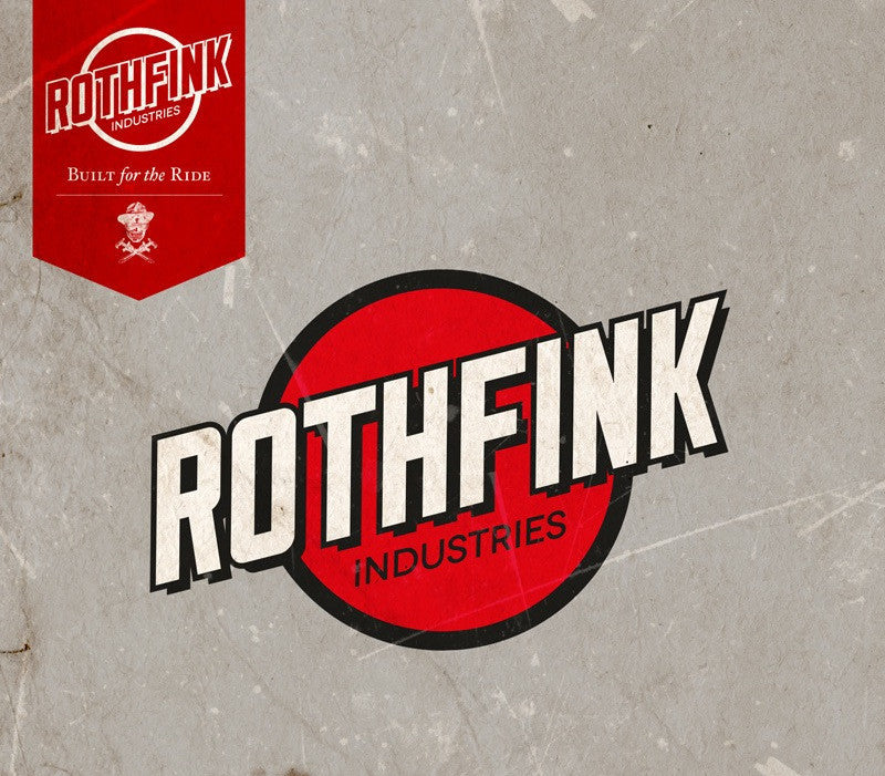 Adesivo Sticker Classic Logo Rothfink