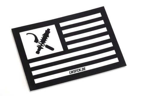 Adesivo Sticker Static Flag - LWSFCK