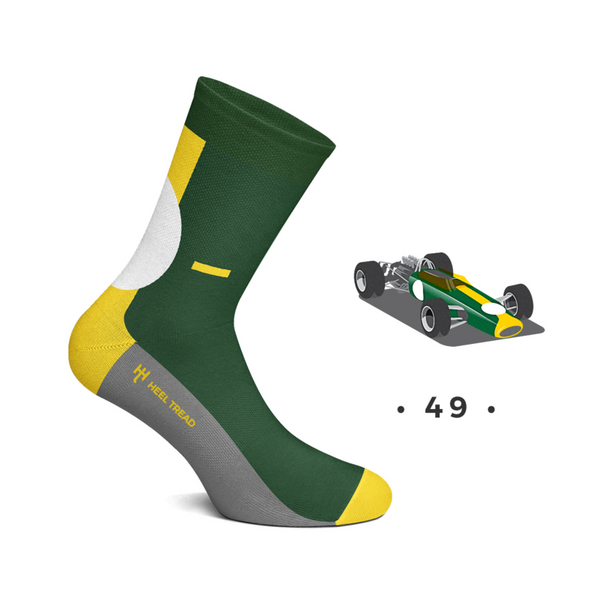 Calze Socks Lotus 49 - Heel Tread