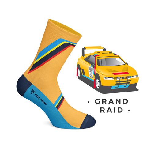 Calze Socks Grand Raid Peugeot 405 - Heel Tread