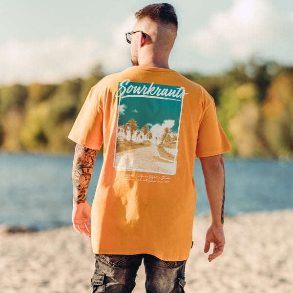 Oversized T-shirt Anton Yellow Gialla - Sourkrauts