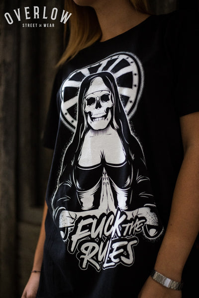 T-shirt Fuck the Rules - Overlow Streetwear