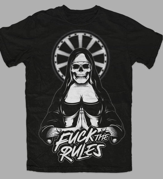 T-shirt Fuck the Rules - Overlow Streetwear