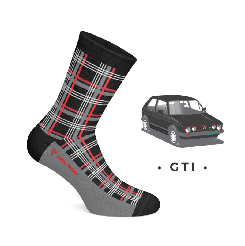 Calze Socks Volkswagen Golf GTI - Heel Tread