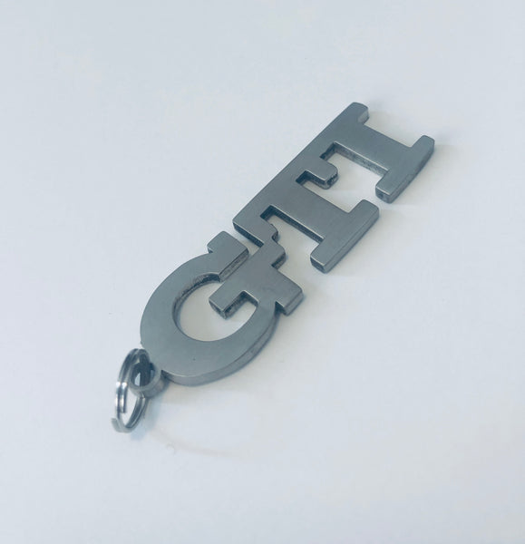 Stainless Steel GTI Portachiavi Keyrings - Car Keychains