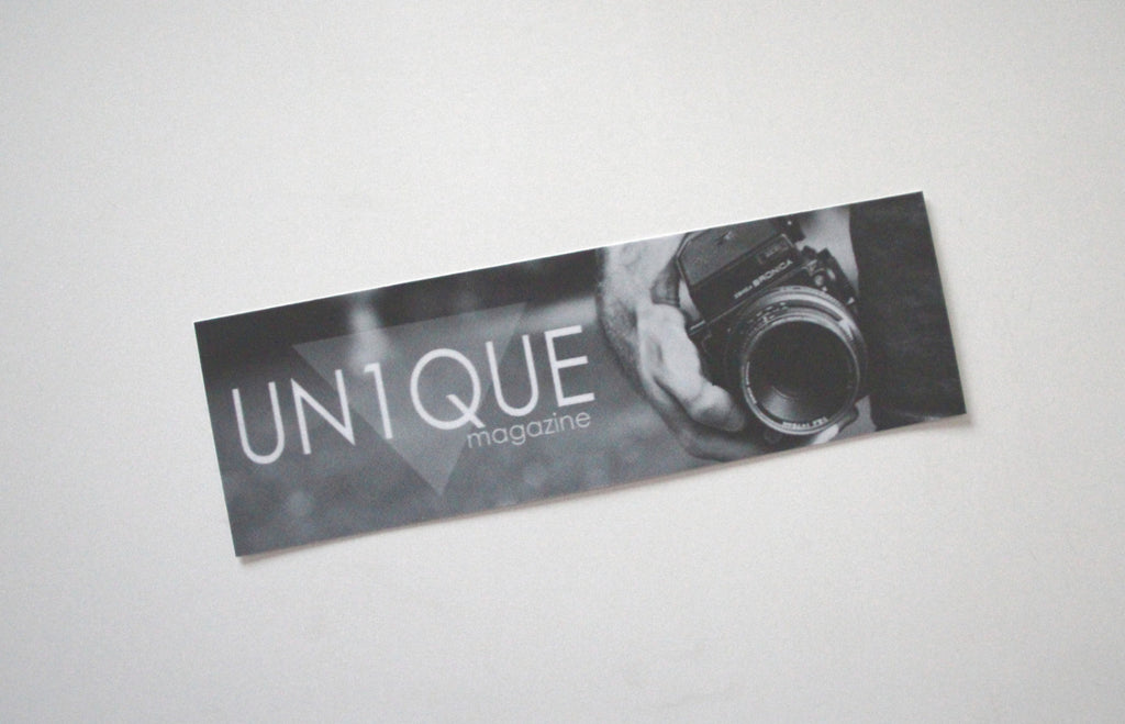 Adesivo Sticker "UN1QUE" Photograph Old - Peace and Low Petrolhead Clothing