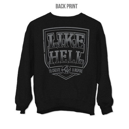 Sweatshirt Shield - LikeHell Clothing