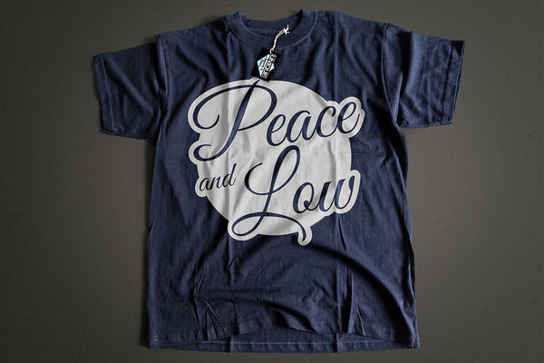 Tshirt "Peace and Low" Mod.Bubble - Peace and Low Petrolhead Clothing