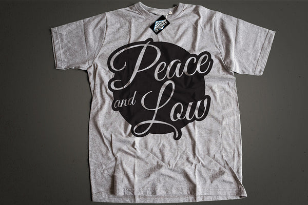 Tshirt "Peace and Low" Mod.Bubble - Peace and Low Petrolhead Clothing