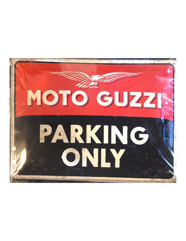 Cartello Moto Guzzi 30x40cm - Nostalgic Motor Art Merchandize