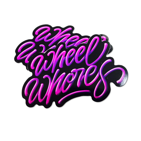 Adesivo Sticker Neon Dreams - Wheel Whores Italia