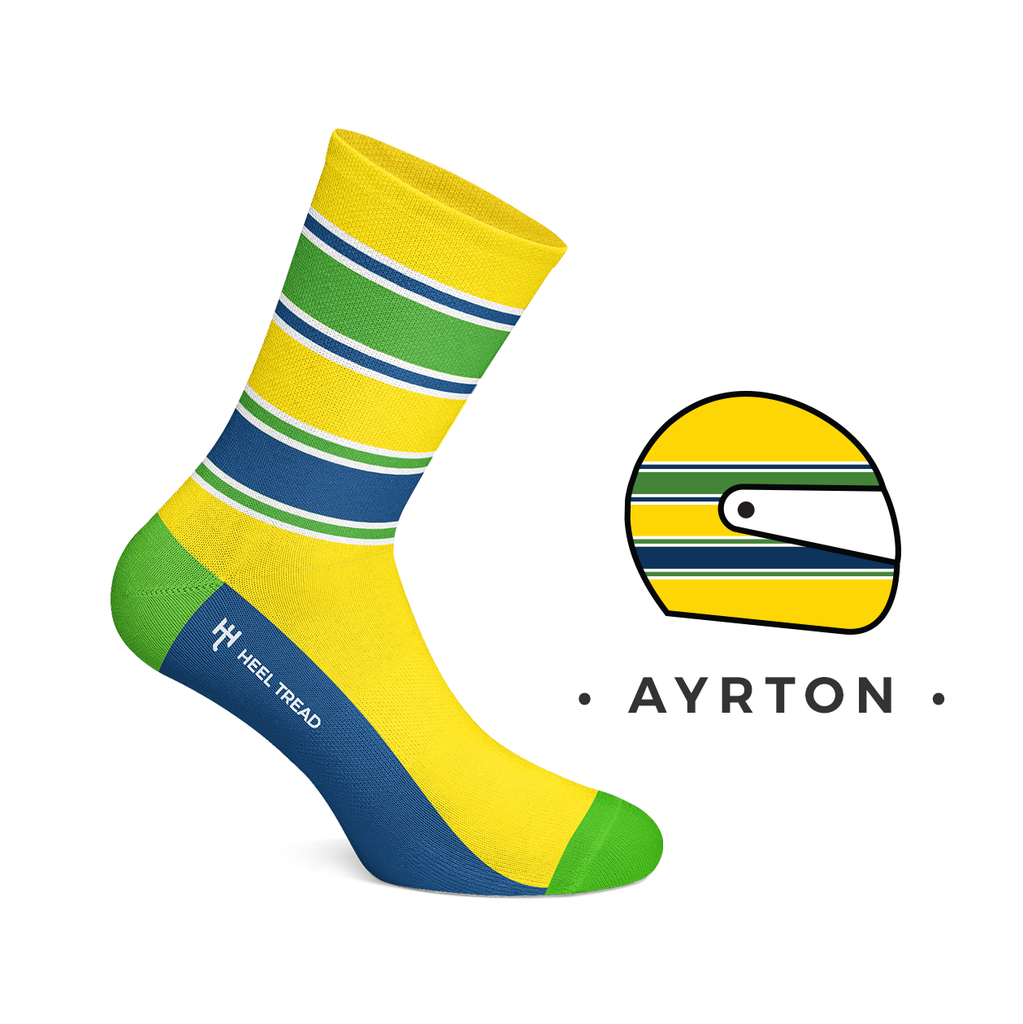 Calze Ayrton Senna - Heel Tread