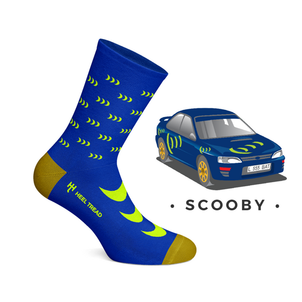 Calze Socks Subaru "Scooby" Impreza - Heel Tread