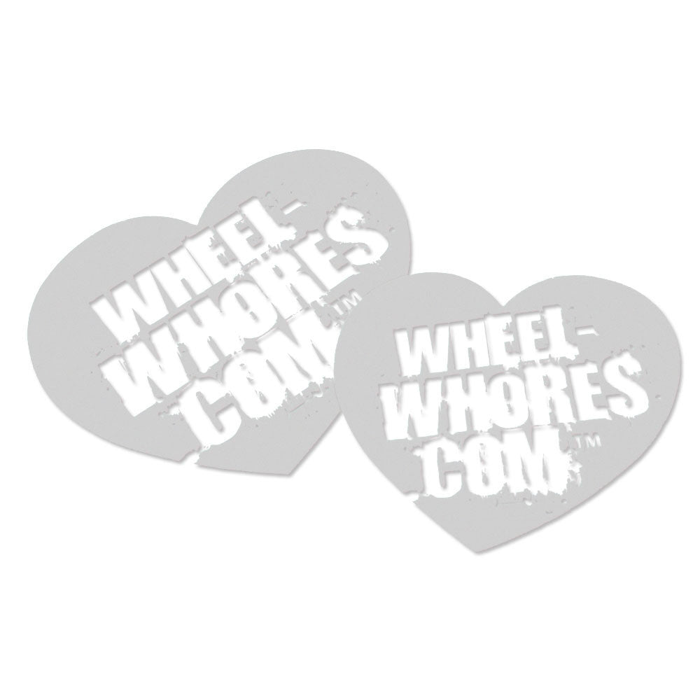 Adesivo Sticker Heart FROSTED Wheel Whores Italia