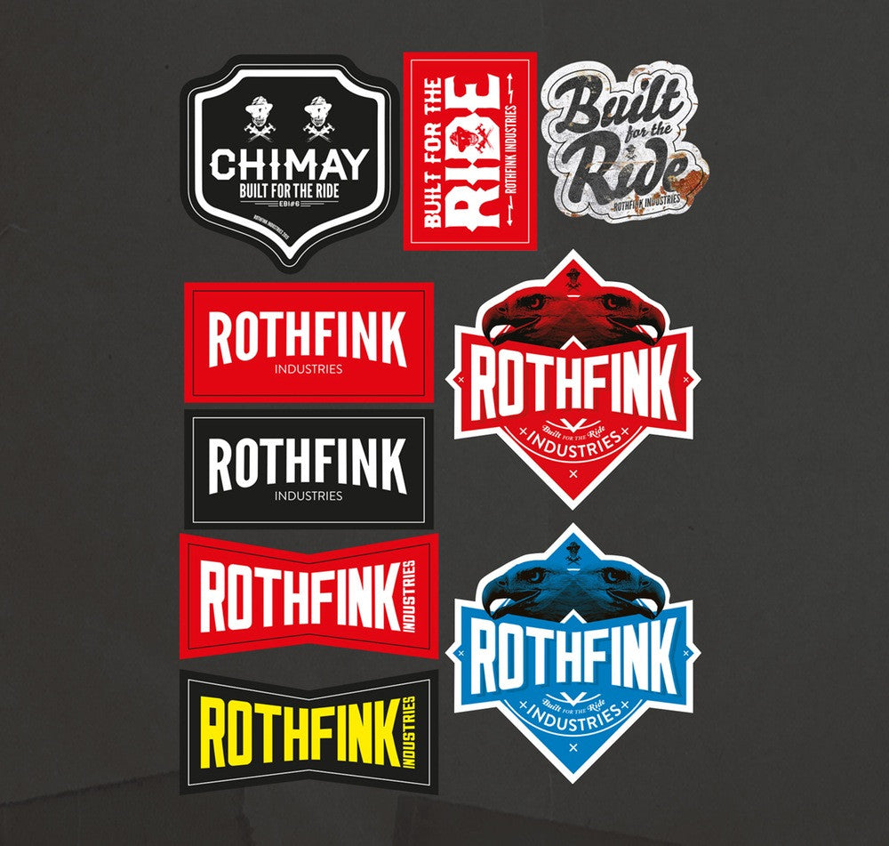 Adesivi Stickers Rothfink A4sheet