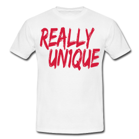 Tshirt "Really UN1QUE" - Peace and Low Petrolhead Clothing