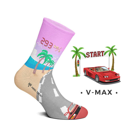 Calze V-Max Outrun - Heel Tread