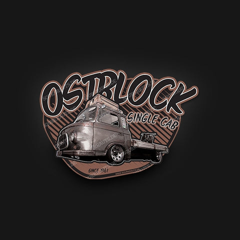 Adesivo Ostblock Single Cab Sticker - Sourkrauts